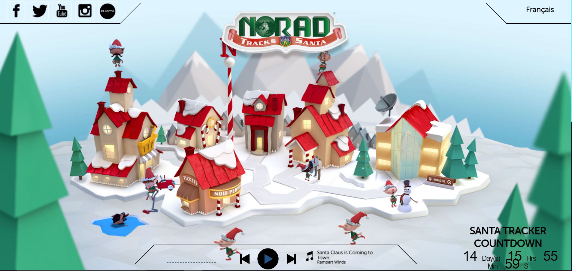 NORAD TRACKER SANTA