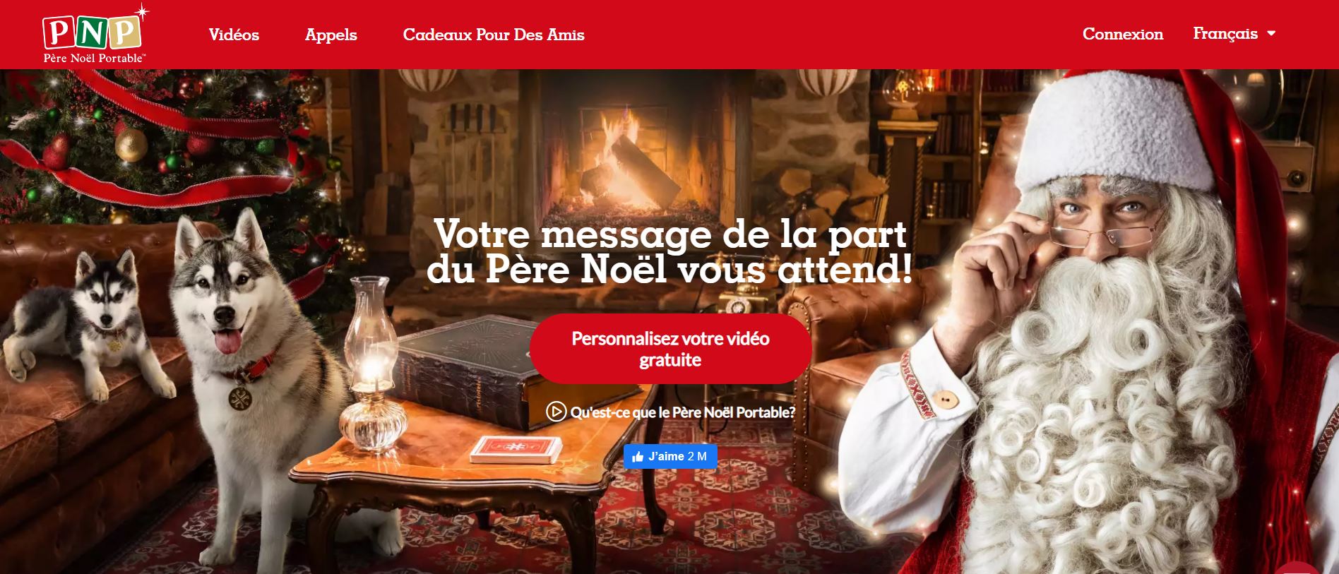 père noël portable