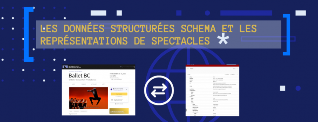 Les données structurées Schema et le représentations de spectacle