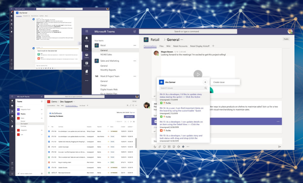 INYULFACE Jira cloud pour Microsoft Teams