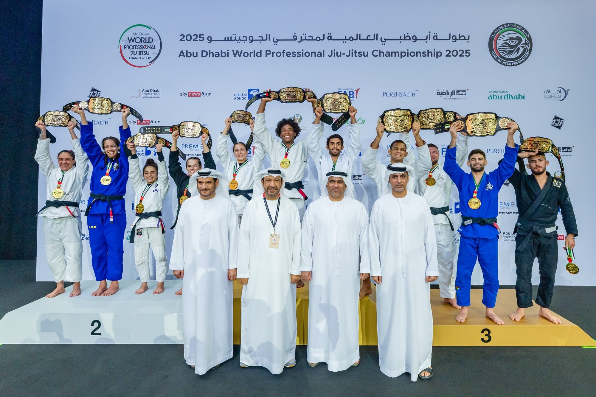 Zayed Alkatheeri Wins Second Abu Dhabi World Professional Jiu-Jitsu Championship Title as the 17th Edition Concludes in Style