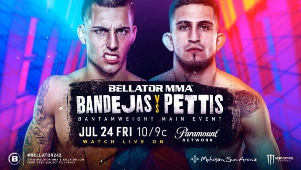 BELLATOR MMA IS BACK! TOP CONTENDERS RICKY BANDEJAS AND SERGIO PETTIS COLLIDE IN 135-POUND MAIN EVENT TITLE ELIMINATOR