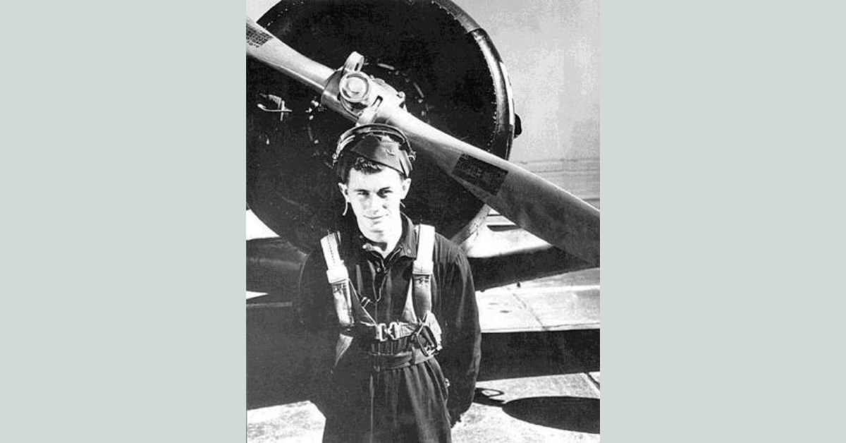  The famous Chuck Yeager served at Gardner Air Base in the 1940s. Photo enhanced by Bill Grasha, courtesy of AirfieldsFreeman.com  