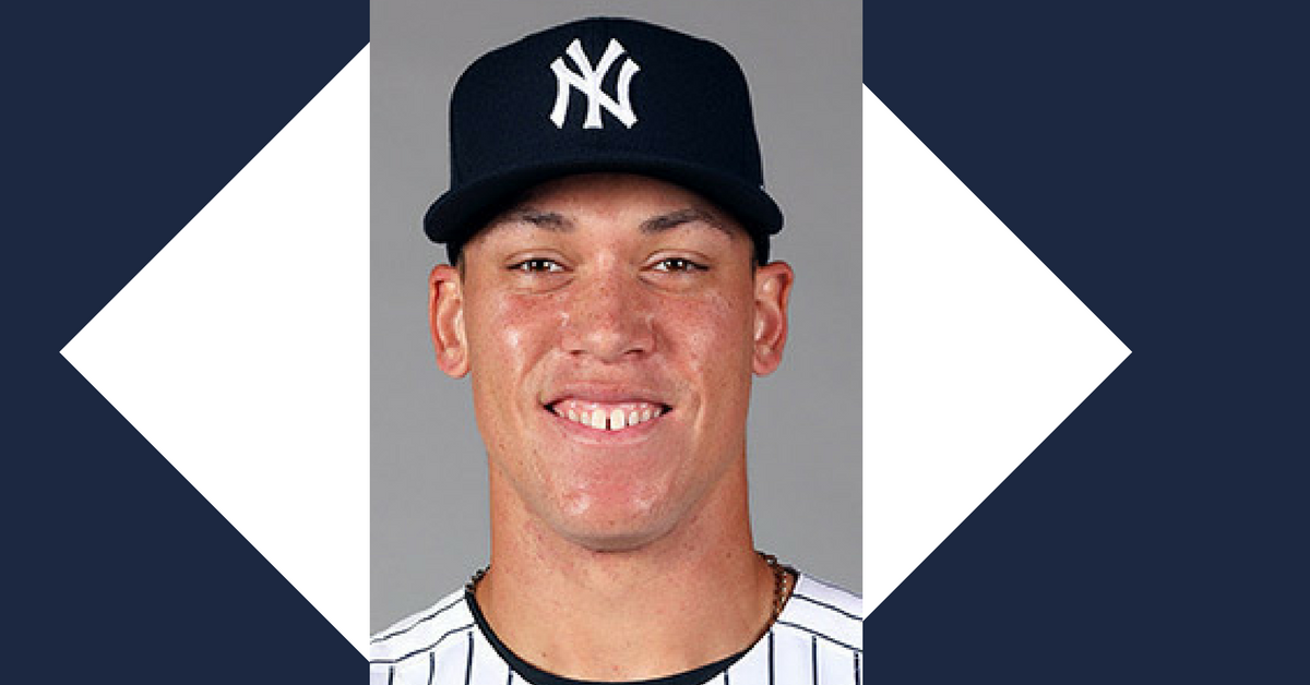  Aaron Judge’s official Major League Baseball photo.  Photo from MLB.com 