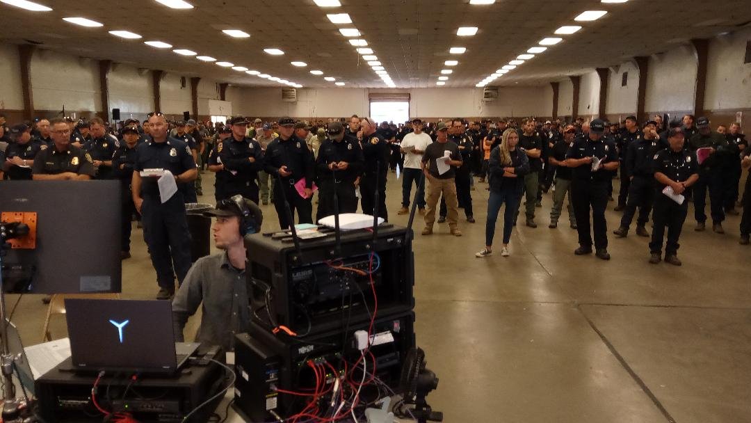The Oak Fire Nerve Center-