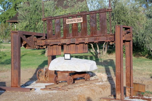  Granite Saw -  PHOTO BY ADAM BLAUERT  