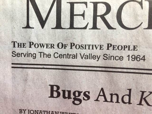   The slogan for all Mid-Valley Publications as stated on the front page:  The Power of Positive People. 