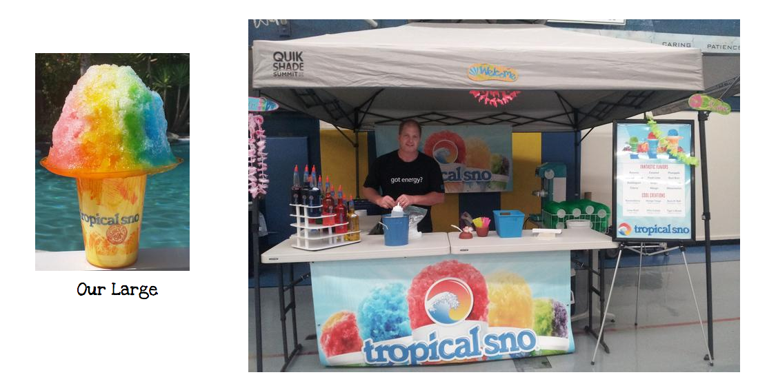 Tropical Craze Shaved Ice