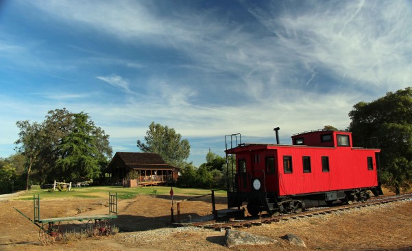  Miller House and Caboose -  PHOTO BY ADAM BLAUERT  