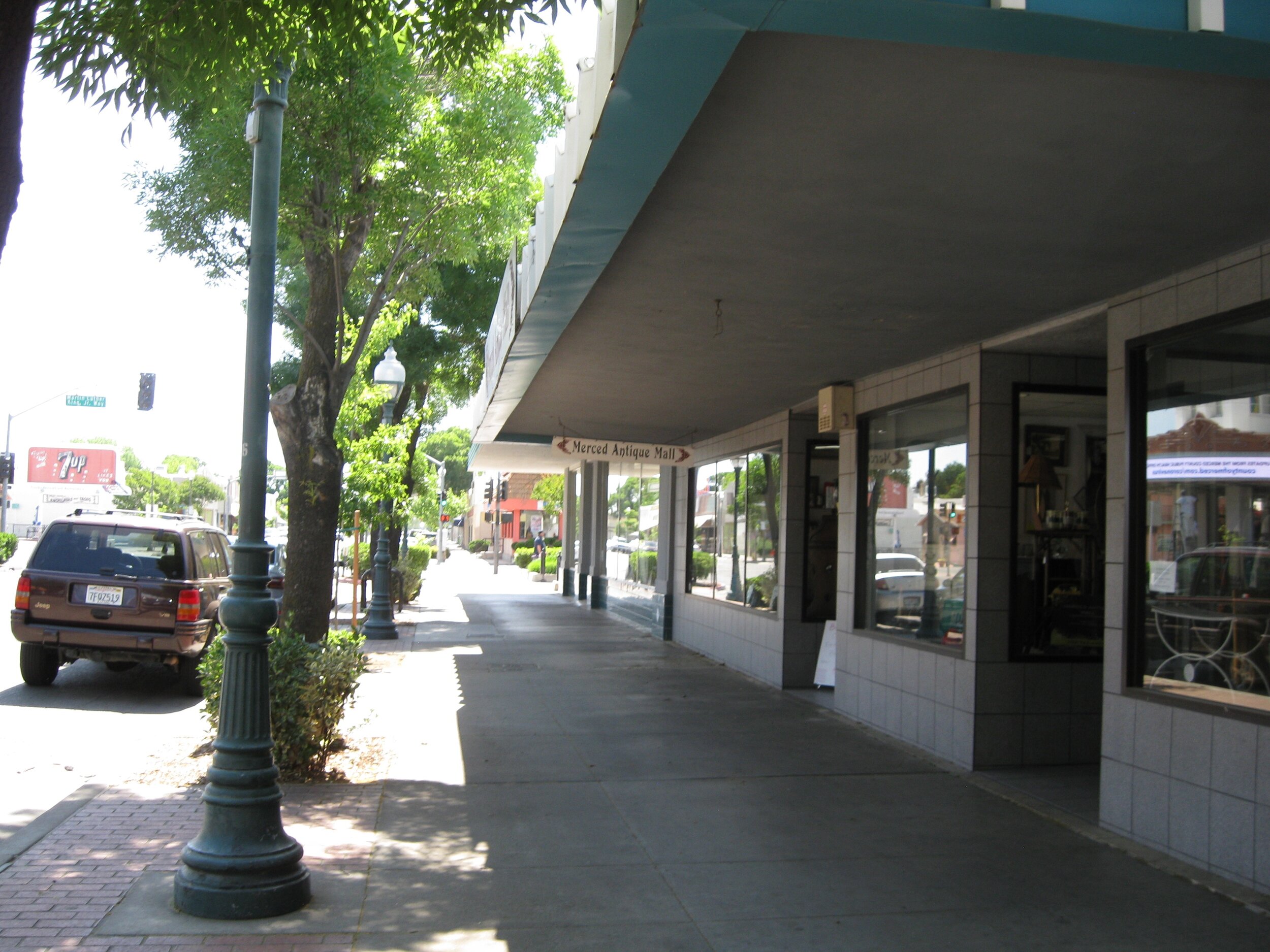  Merced Antique Mall is one of several downtown Merced stores that reopened to indoor customer traffic as part of the relaxing of some of the COVID restrictions impacting retailers. Photo- Steve Newvine 