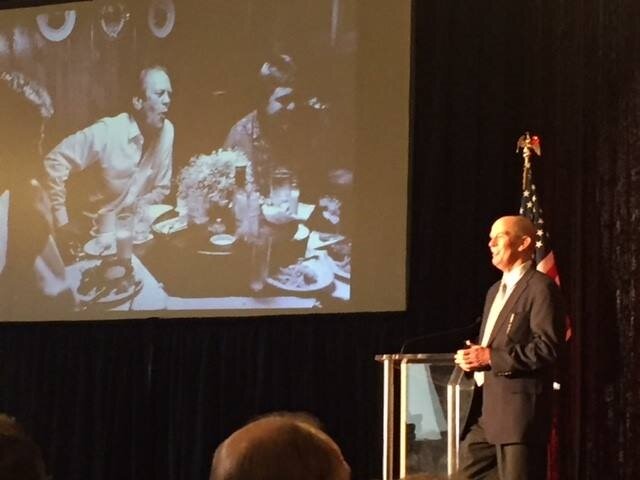  Steve Ford, son of the late former President Gerald Ford, told a Fresno audience in 2018 that the 1976 race tightened considerably in the closing weeks of the campaign. Photo: Newvine Personal Collection 