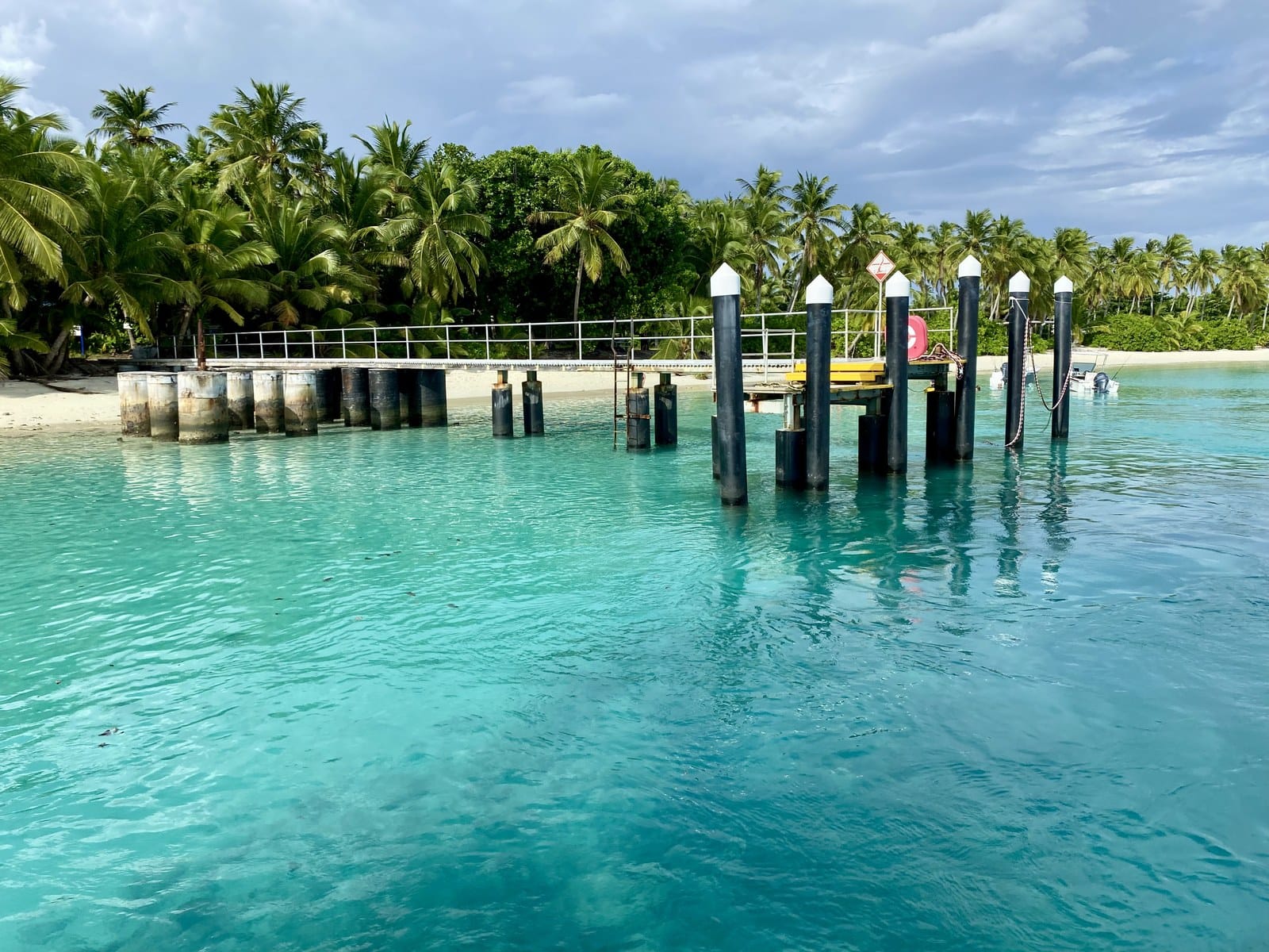 The jetty at Direction Island, Cocos (Keeling) Islands