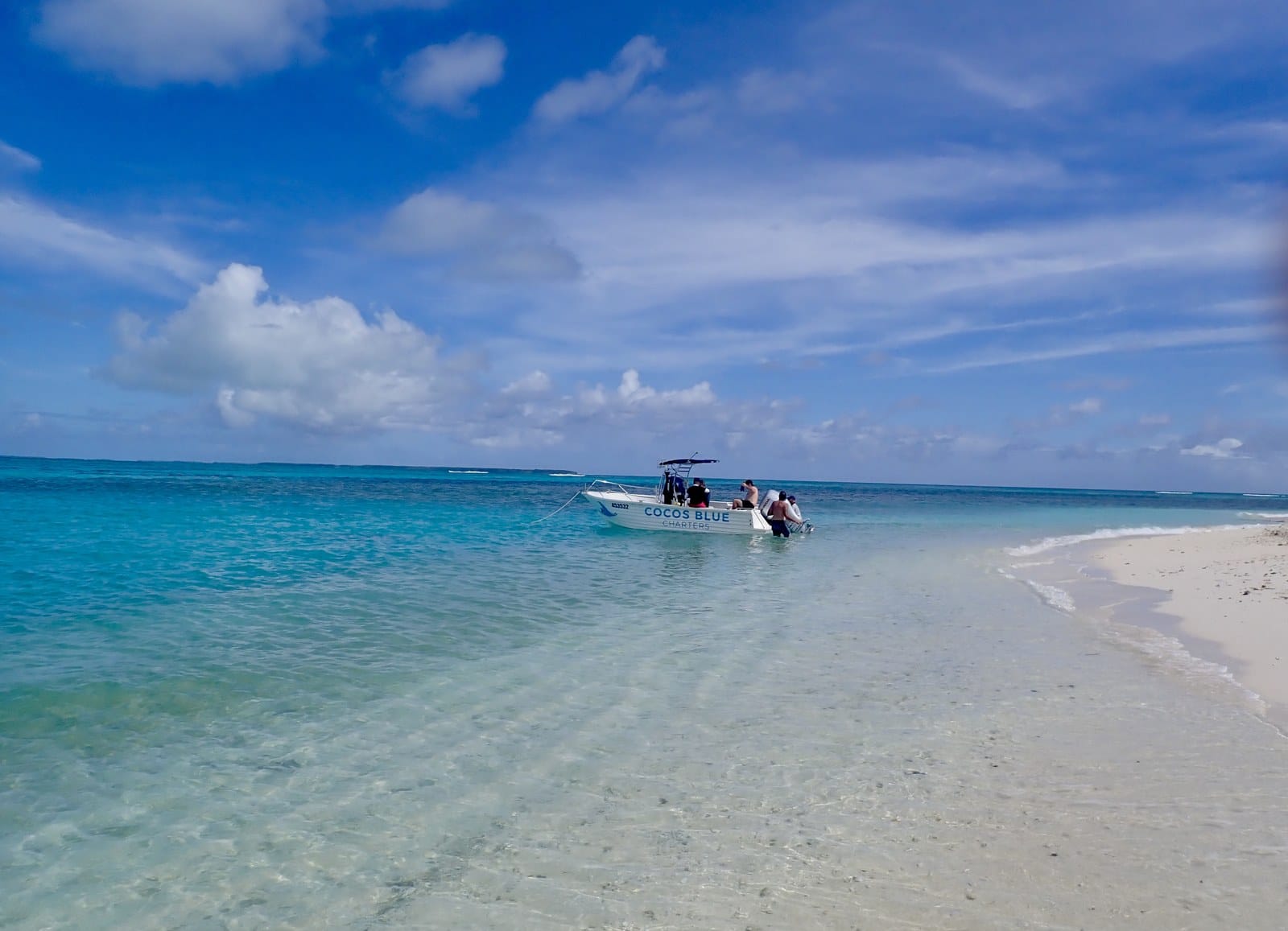 The sand spit at Horsburgh Island, Cocos (Keeling) Islands