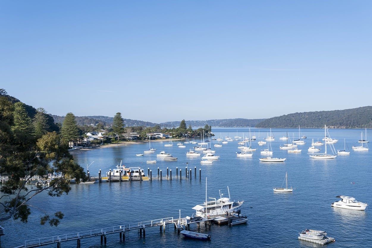 Sandy Beach on the Pittwater side of Palm Beach, Sydney