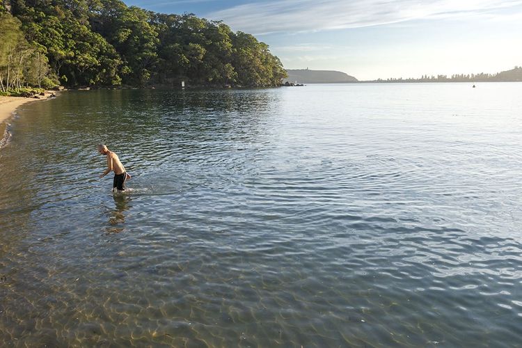 Currawong Beach on Pittwater, Sydney