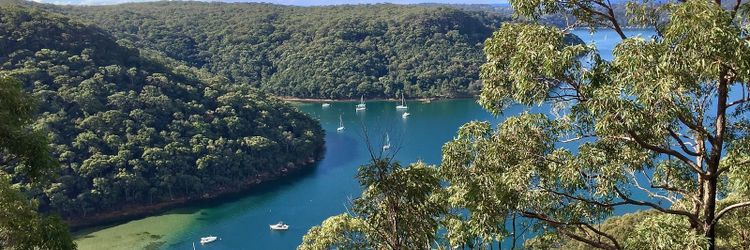 Towlers Bay on Pittwater, near Portuguese Beach, Sydney
