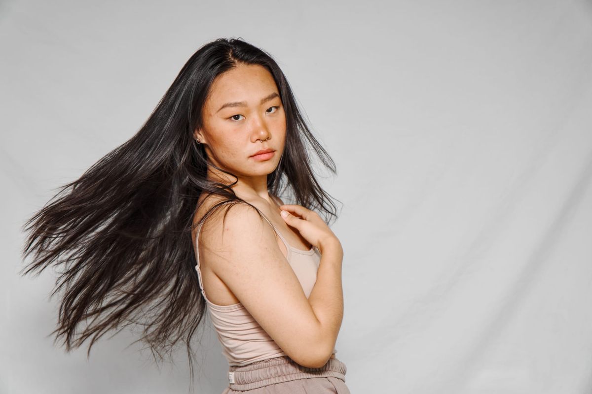 First photoshoot with Zoe Song