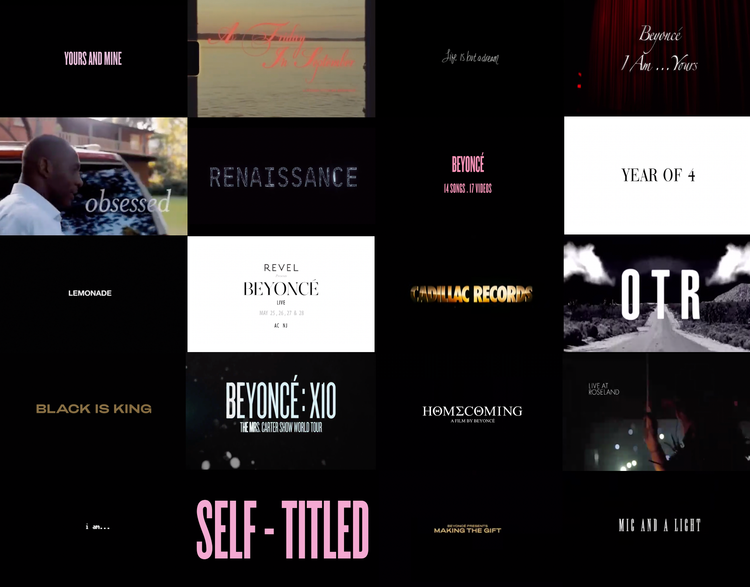 A Moving-Image History of Parkwood Entertainment