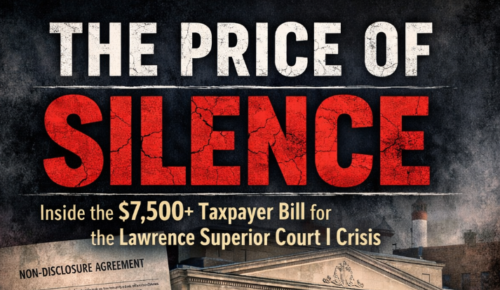 THE PRICE OF SILENCE: Inside the $7,500+ Taxpayer Bill for the Lawrence Superior Court I Crisis