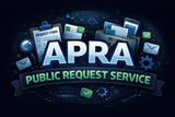 APRA PUBLIC REQUEST SERVICE