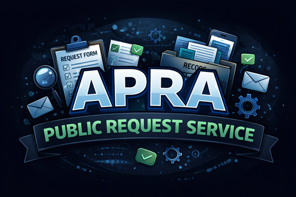 APRA PUBLIC REQUEST SERVICE