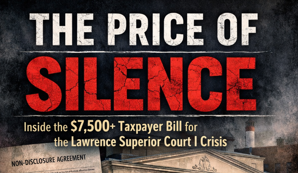 THE PRICE OF SILENCE: Inside the $7,500+ Taxpayer Bill for the Lawrence Superior Court I Crisis