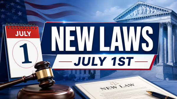 NEW INDIANA LAWS TAKING EFFECT TOMORROW (JULY 1ST)!