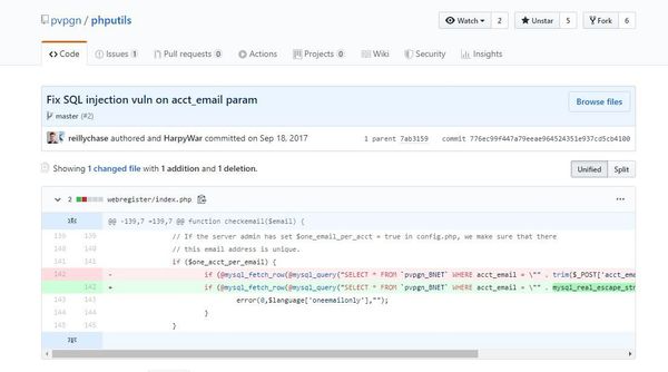 PvPGN Webregister - Multiple Vulnerabilties