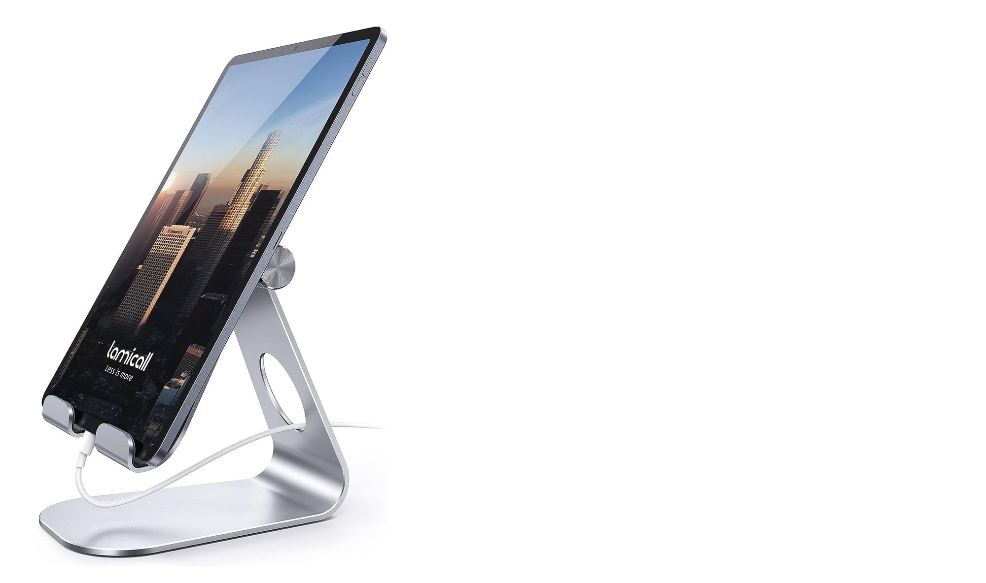 Lamicall Support de Tablette réglable, argent