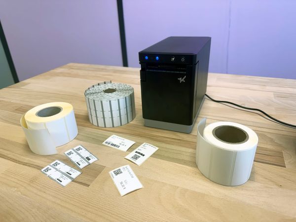 Rouleaux et étiquettes pour imprimante Star mC-Label2 : tous les formats pour objets, vêtements et bijoux