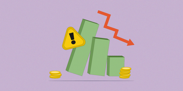 por qué bajan las acciones