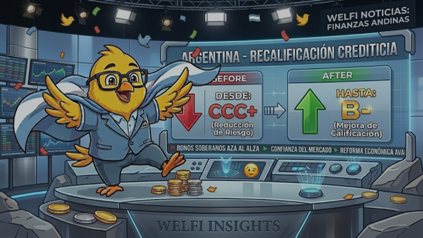 Calificación crediticia "B-": que significa para la Argentina y cómo impacta en tus inversiones