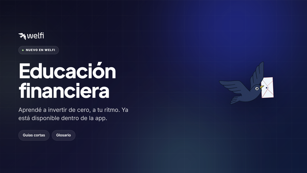 Educación financiera, ya disponible en Welfi