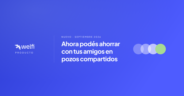 Ahora podés ahorrar con tus amigos en pozos compartidos