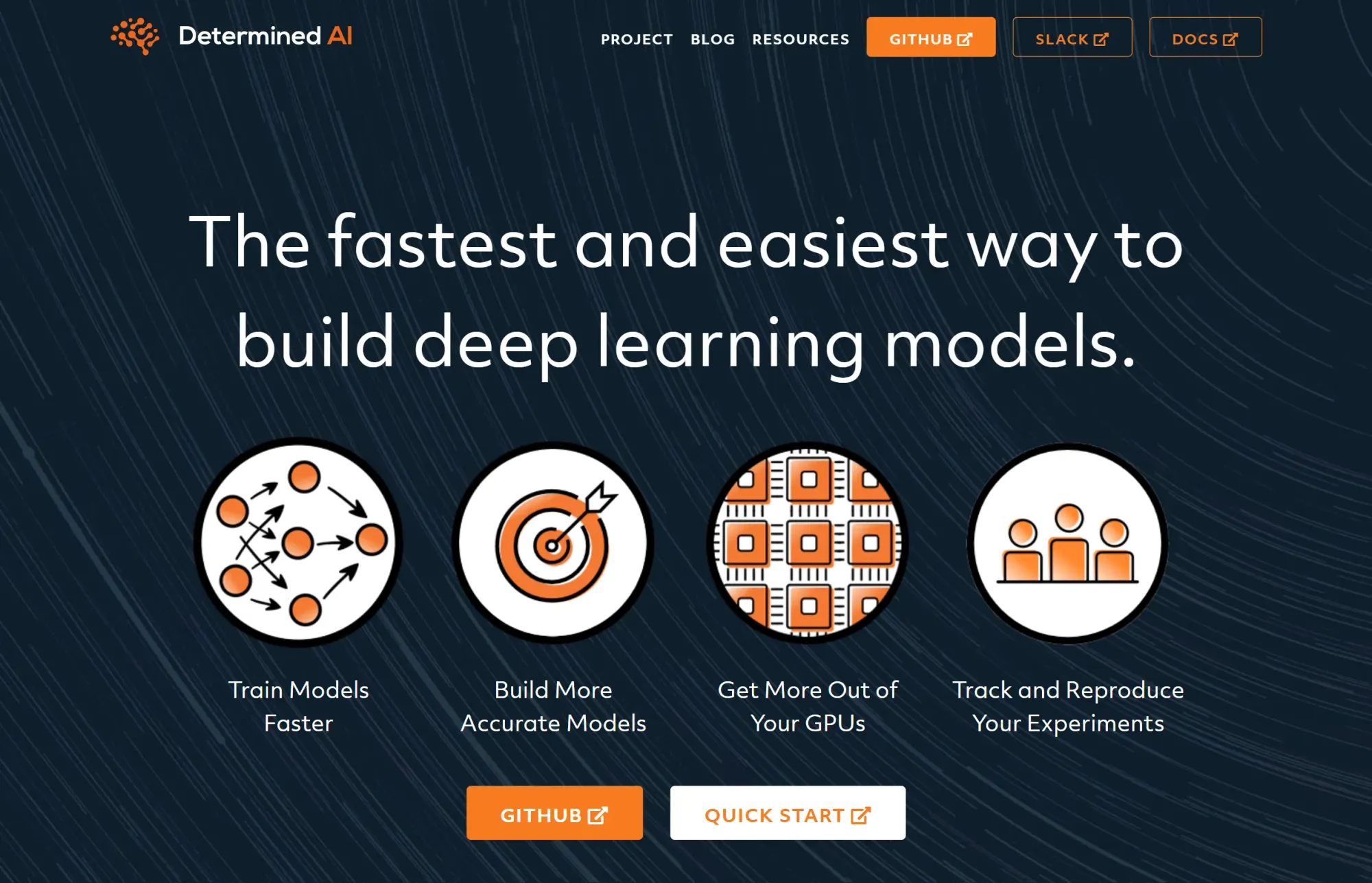 Determined AI website