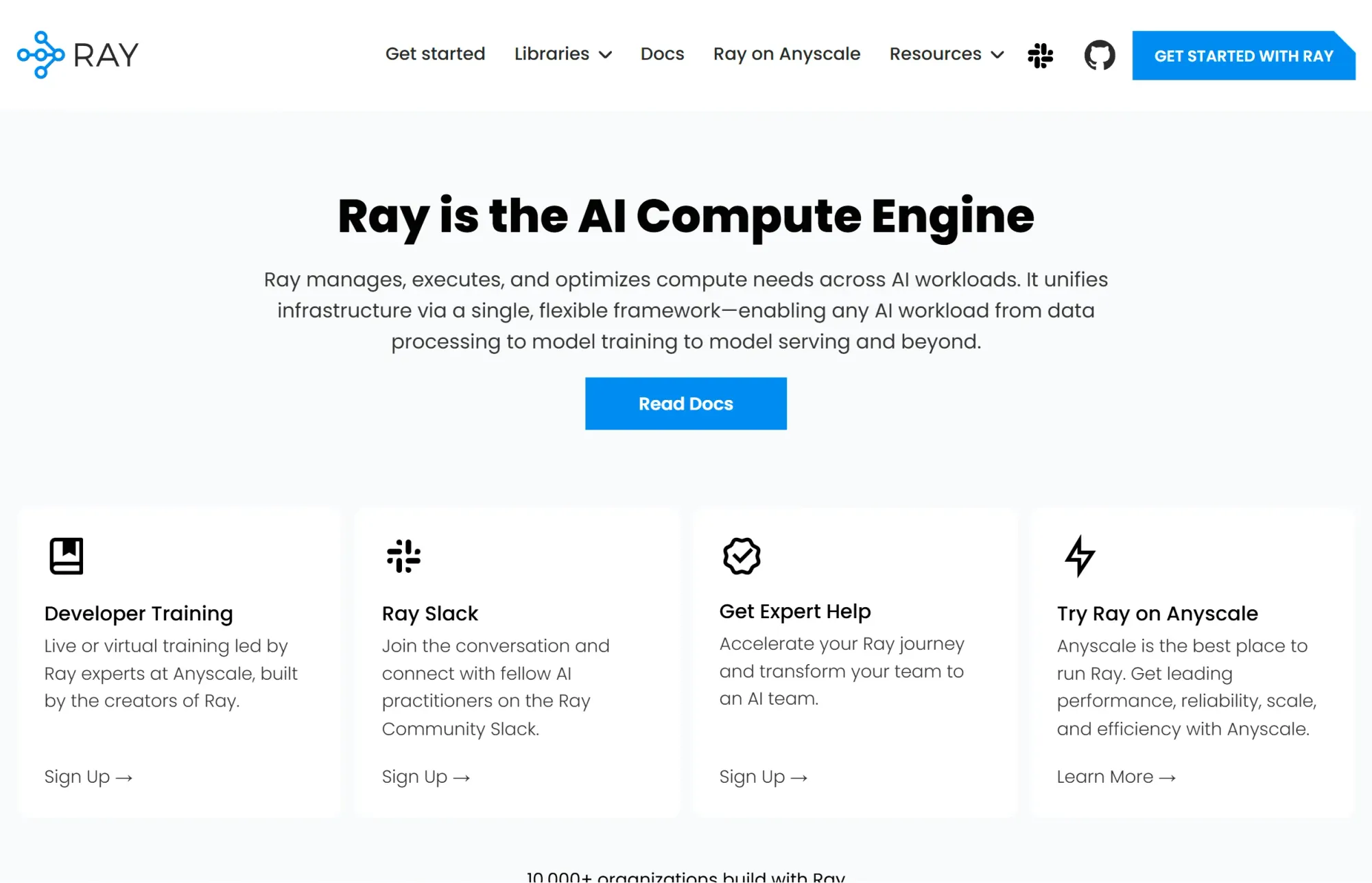 Ray website