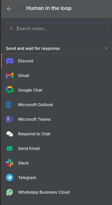 n8n’s HITL integrations