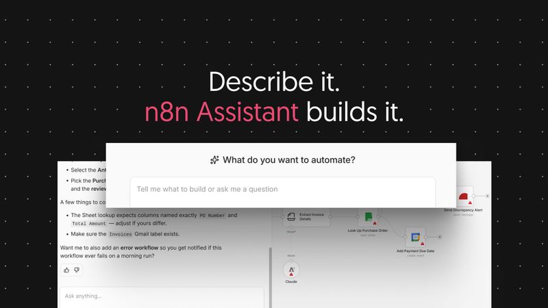 Introducing n8n Assistant