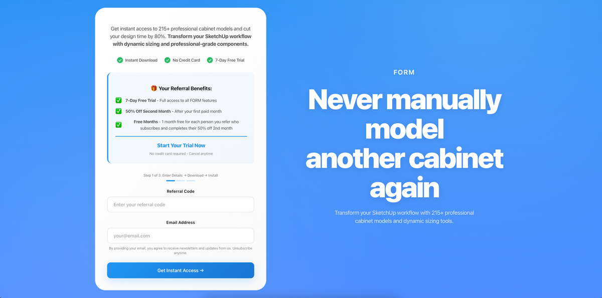 FREE Zeta P2 Lamello, Referrals and 10 new in-frame models