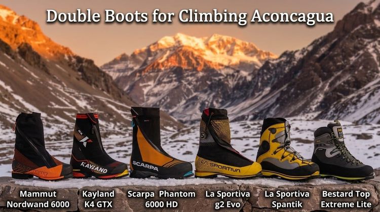 What are the boots for climbing Aconcagua?