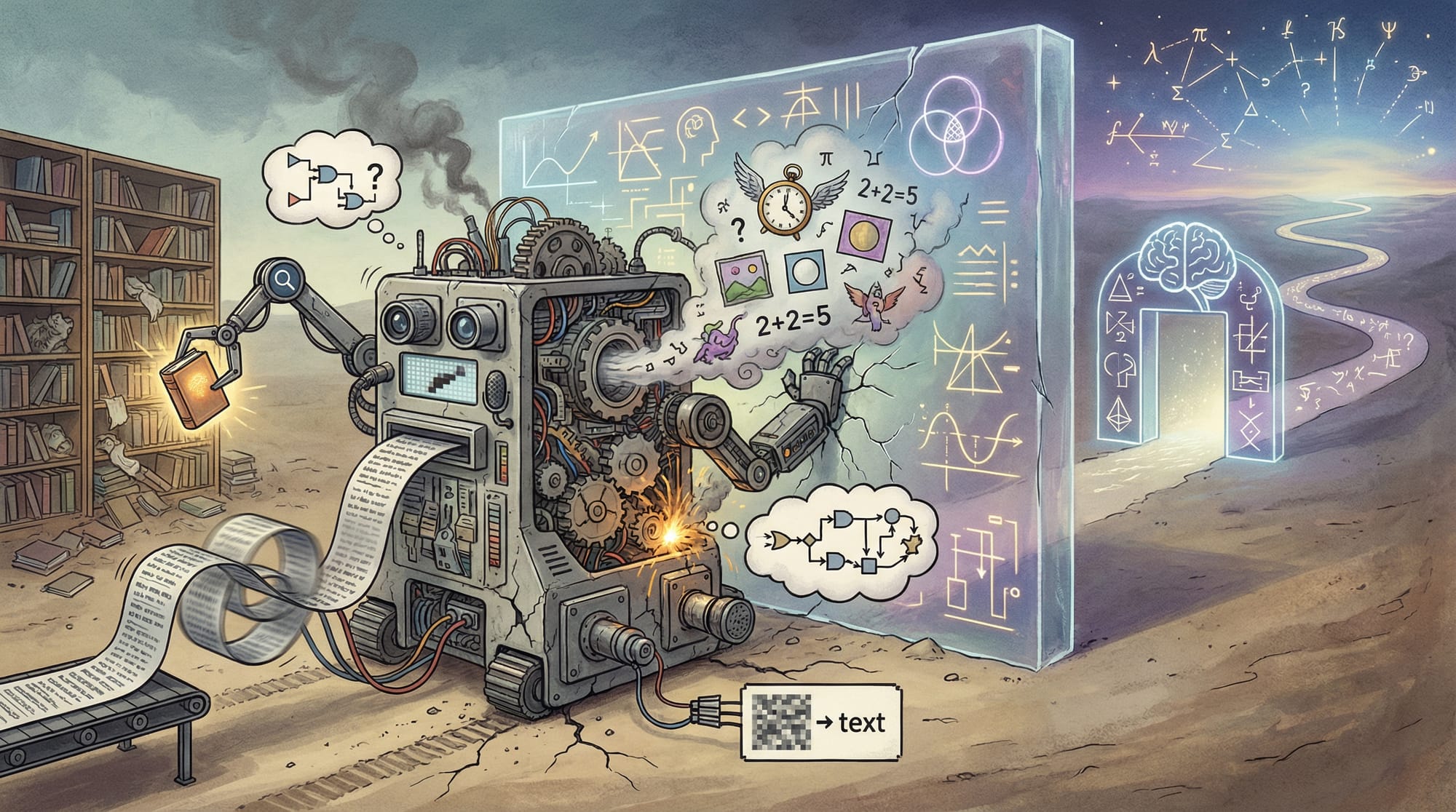 Beyond the Wall: How the Five 'Sins' of LLMs Herald the True Dawn of AGI