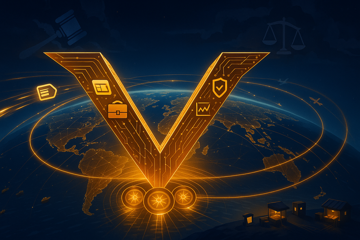 Visa FY2025 Annual Report Visualization
