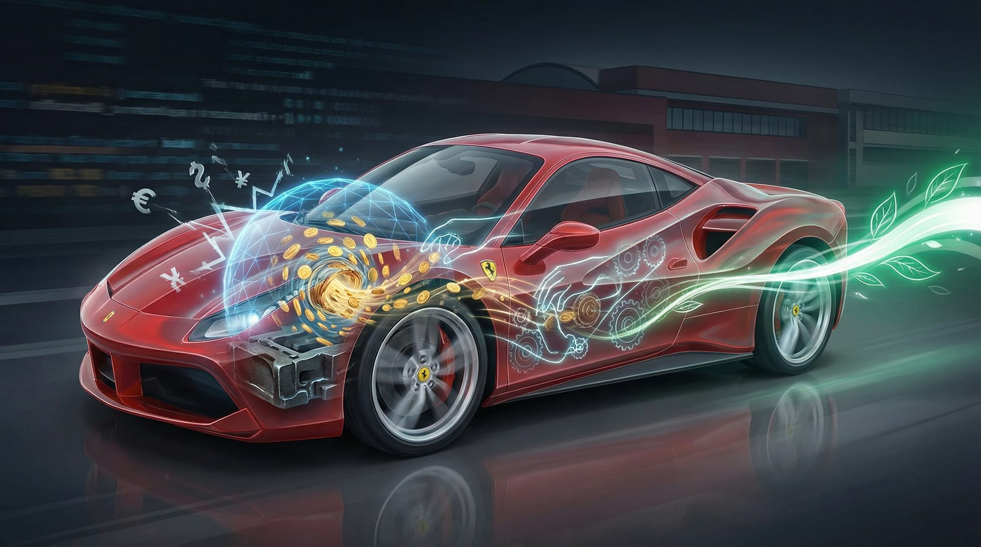 Ferrari FY2025 Annual Report Visualization