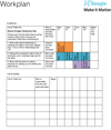 Worksheet for a Work Plan