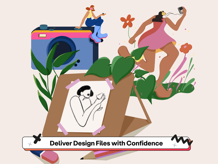 Delivering Design Files Made Easy: How Freelancers Organize & Share Assets