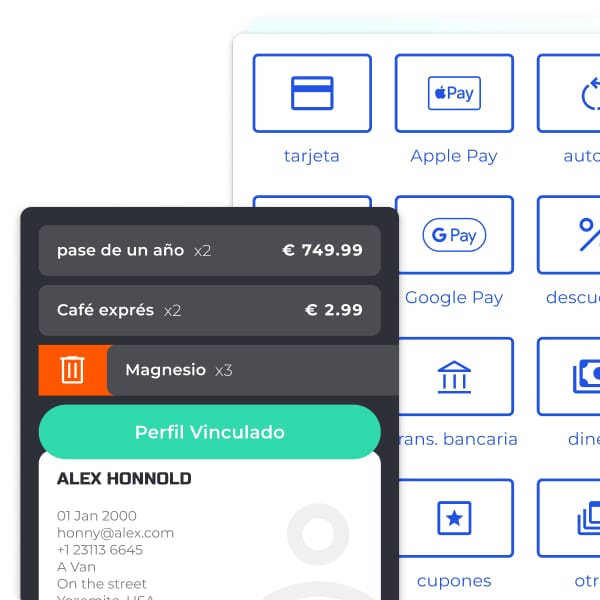 Gestión de punto de venta en un rocódromo con BETA