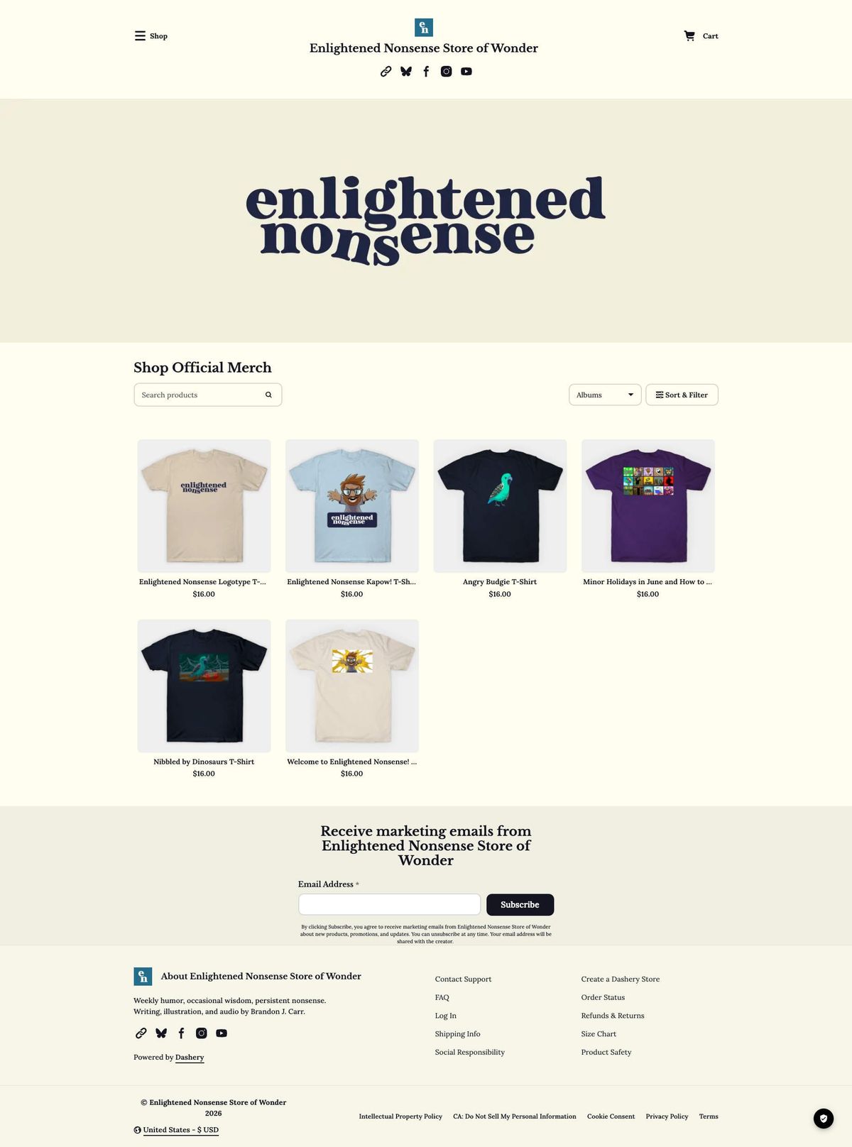 Merch! We have Merch!