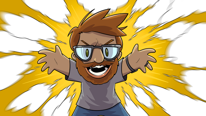 Creator Brandon J. Carr hurls thought balloons at the viewer.