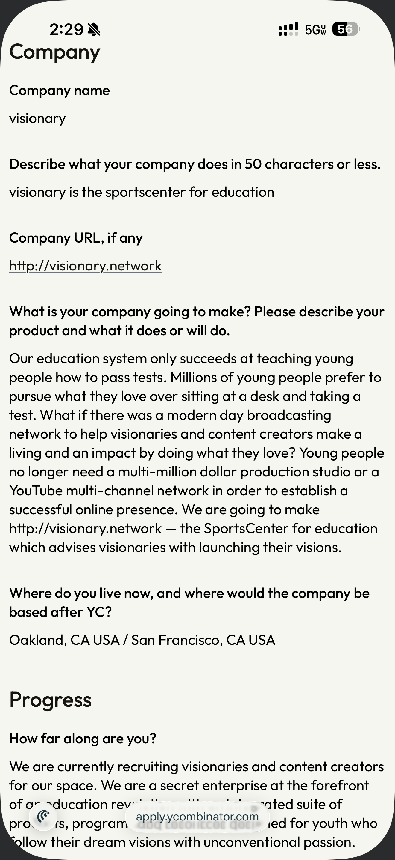 Justin Harris presenting at a tech event