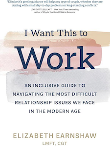 A Book That Could Unf*ck Your Relationship: I Want This To Work By Elizabeth Earnshaw. Reviewed by Angela Kempf.